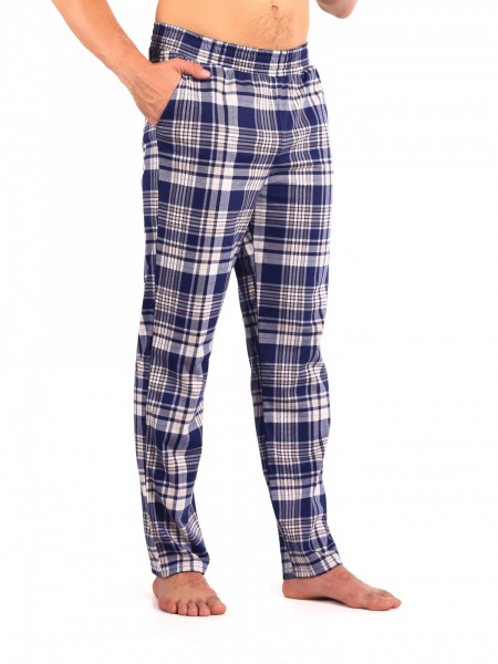 Брюки мужские кулирка Остин синий