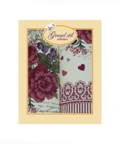 Набор махровый в коробке Романтика р.32*74 (2шт.)