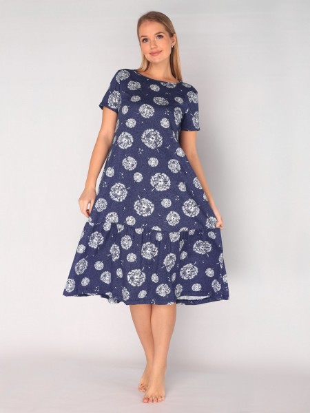 Платье женское кулирка Агния одуванчик