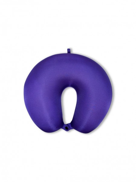 Антистрессовая подушка для шеи турист Дорожная ВИП Фиолетовый