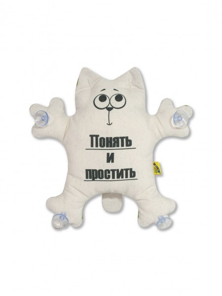 Игрушка в авто на присосках Кот Понять и простить