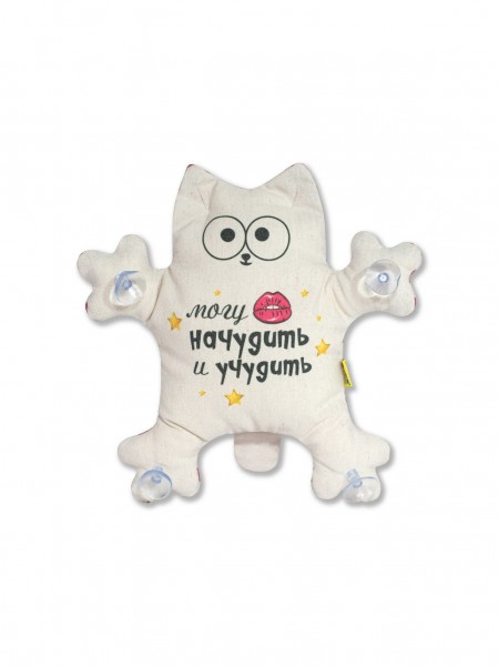 Игрушка в авто на присосках Кот Могу начудить и учудить