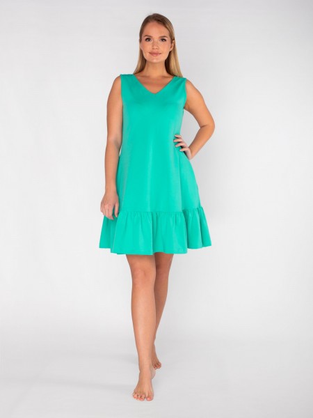 Сарафан женский кулирка с лайкрой Скарлет бирюза