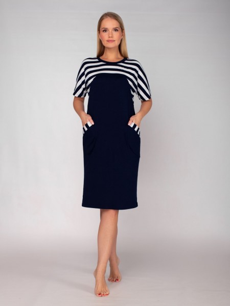 Платье женское вискоза Элизабет широкая полоса