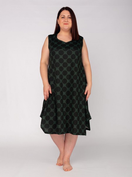 Сарафан женский кулирка Амелия малахит