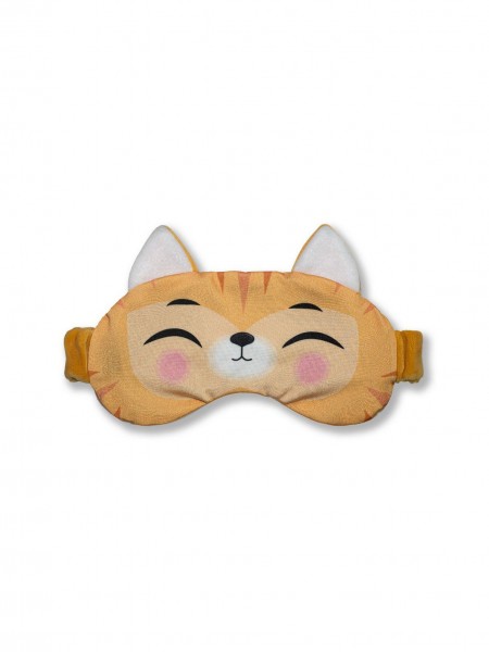 Игрушка-маска для сна Кот