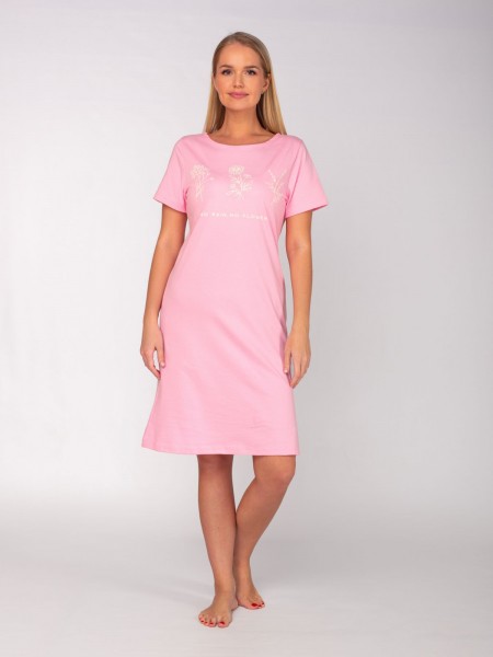 Туника женская кулирка Паула розовый