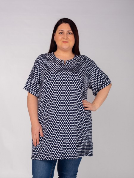 Туника женская вискоза Аксинья мозаика