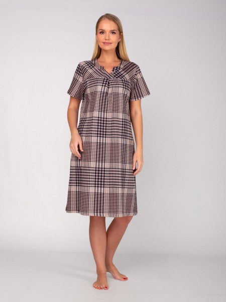 Туника женская кулирка Британи розовый