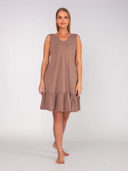 Сарафан женский кулирка с лайкрой Скарлет кофе