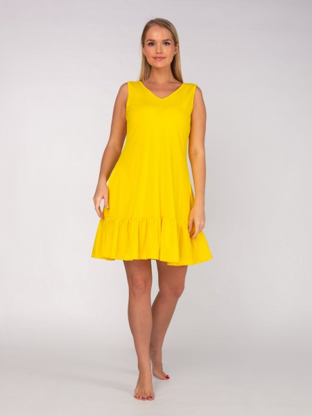 Сарафан женский кулирка с лайкрой Скарлет лимон