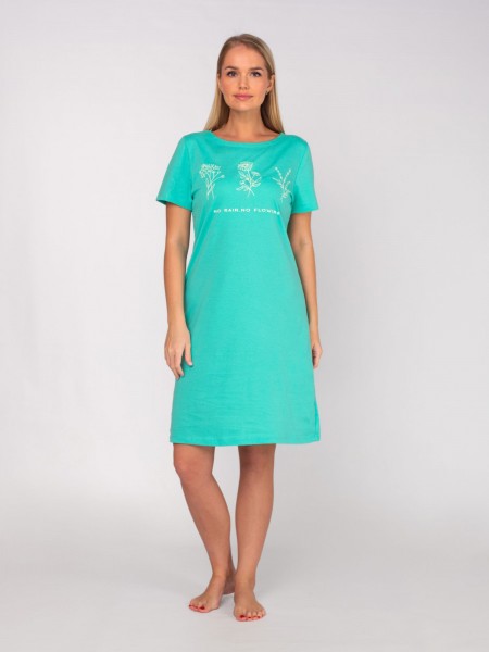 Туника женская кулирка Паула ментол