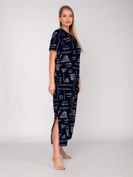 Платье женское кулирка с капюшоном Перфект 2