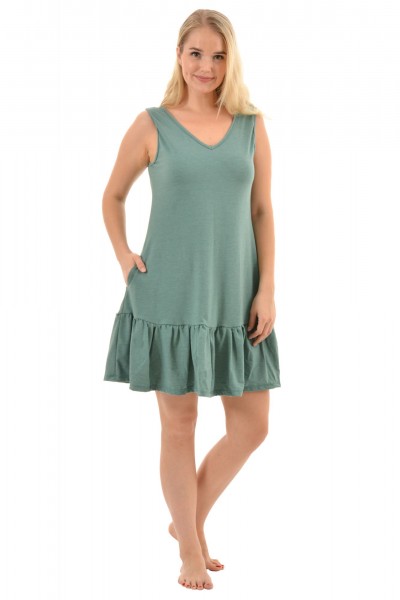 Сарафан женский кулирка с лайкрой Скарлет шалфей