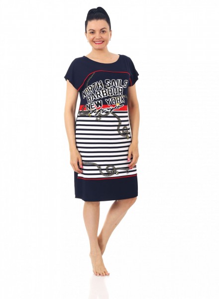 Платье женское вискоза Морячка