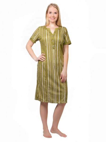 Платье женское кулирка Бенталь олива