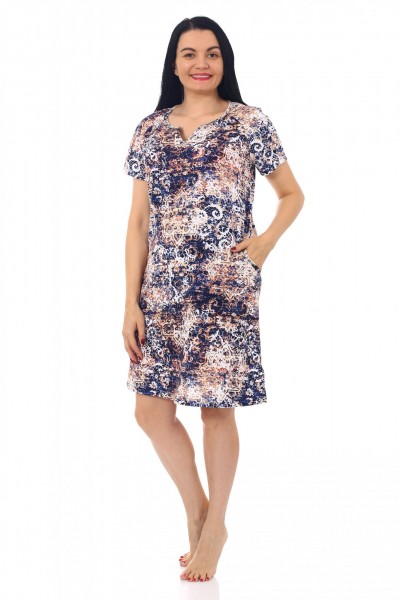 Туника женская кулирка Надин бежевый