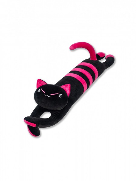 Антистрессовая игрушка Черный Кот розовый
