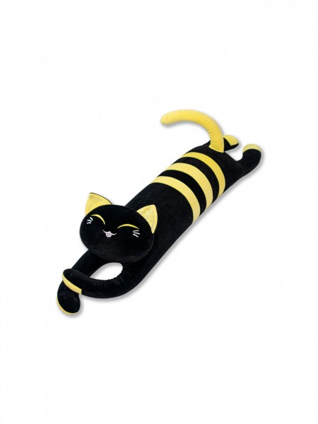 Антистрессовая игрушка Черный Кот желтый