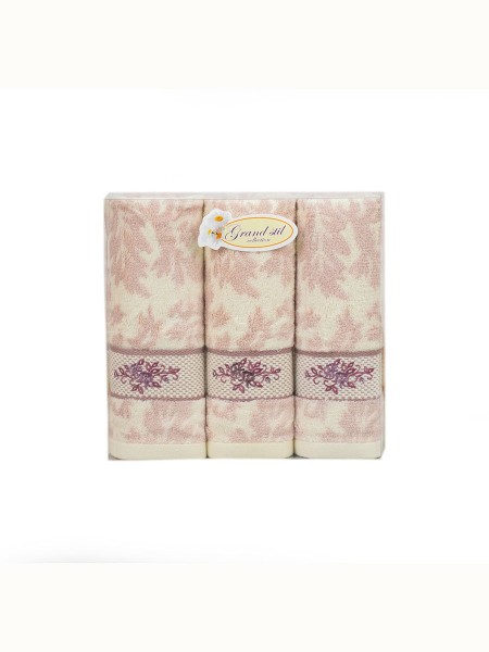 Набор махровый в пласт.коробке Кассия 34*35