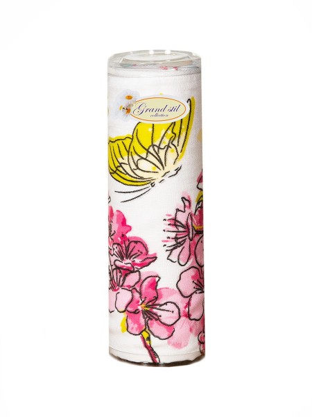 Полотенце махровое в тубе Вивьен р.45*90