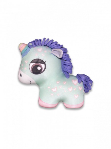 Антистрессовая игрушка Единорожек Лу (большой) зеленый