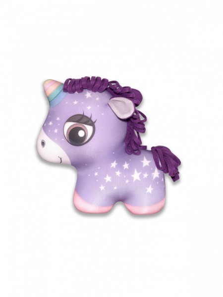 Антистрессовая игрушка Единорожек Лу (малый) фиолетовый