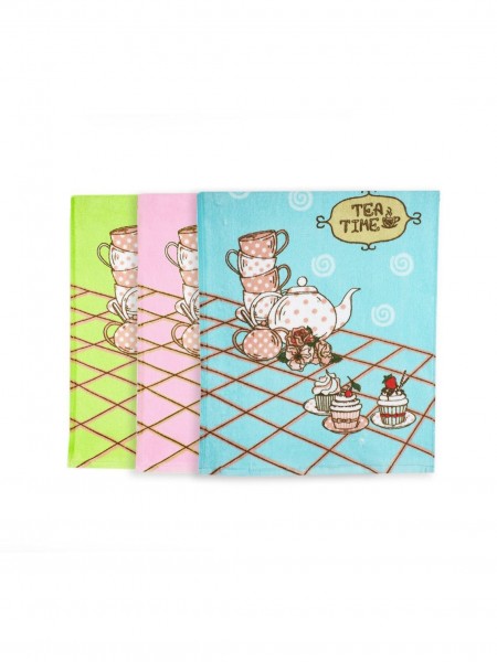 Полотенце махровое Чаепитие р.33*76