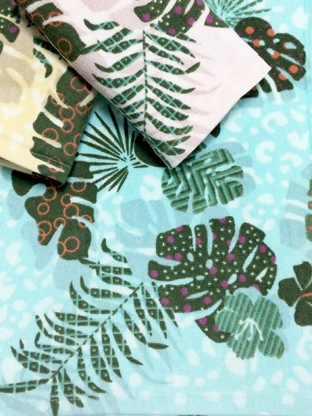 Полотенце махровое Тропики р.33*76