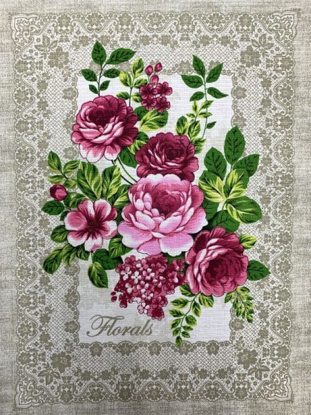 Полотенце вафельное Кружева р.45*60