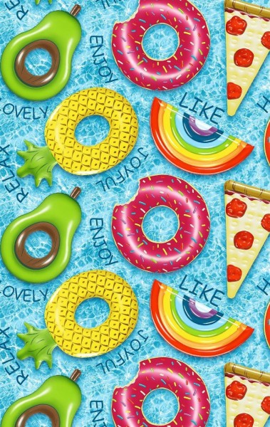 Полотенце вафельное банное Релакс р.75*150