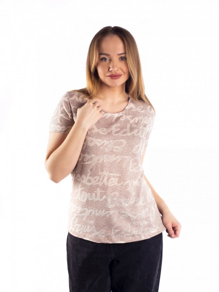 Футболка женская дэворэ Нимфа беж