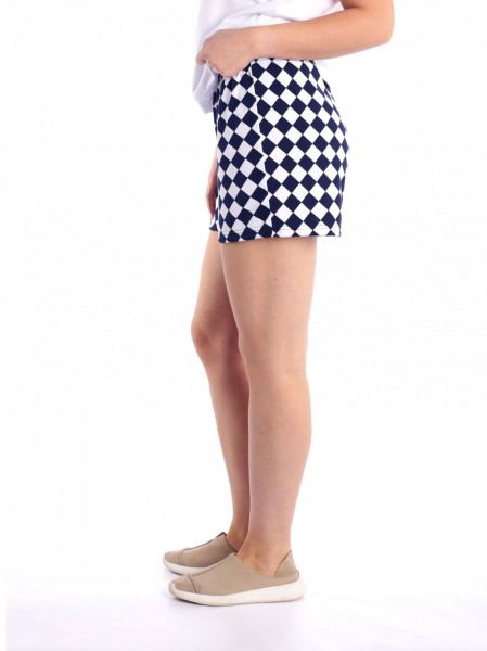 Шорты женские интерлок Ромб