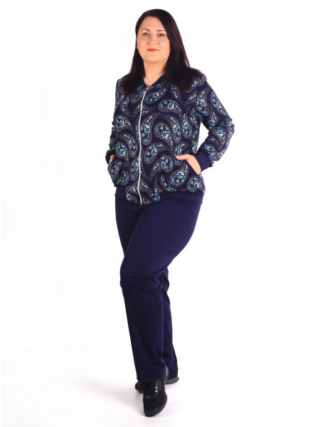 Костюм женский с лайкрой Зарина огурцы