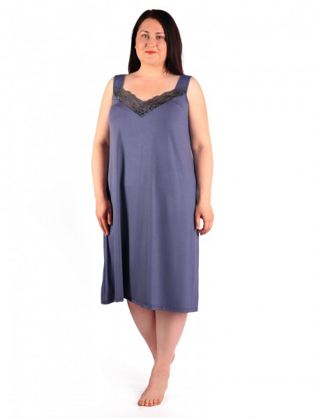 Ночная сорочка женская вискоза Колет графит
