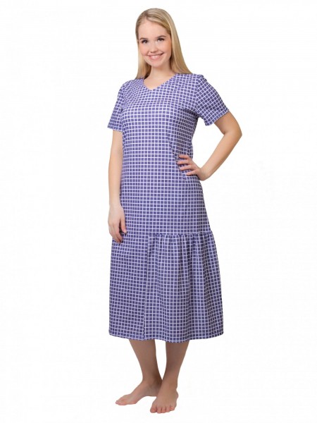 Платье женское кулирка Ялта полоса