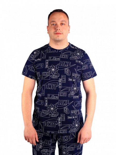 Футболка мужская кулирка Атлет