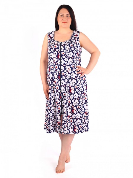 Сарафан женский кулирка Шик чернило