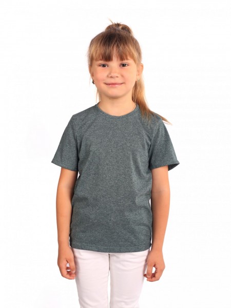 Футболка детская кулирка Шалун хаки