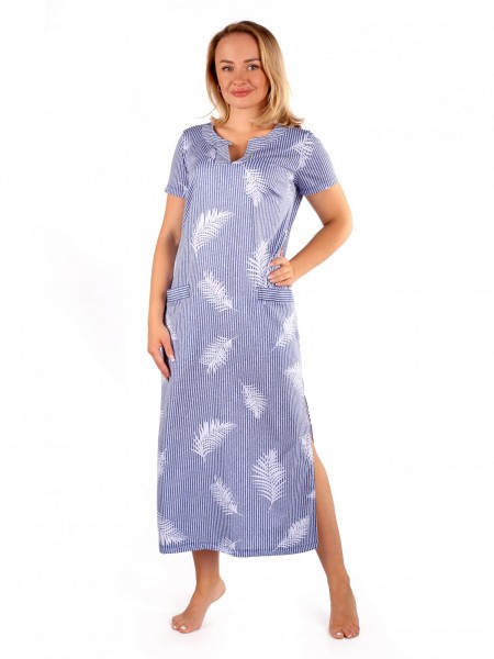 Платье женское кулирка Келли перо