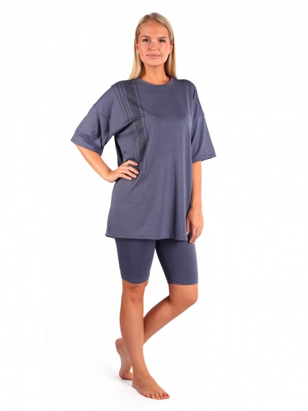 Костюм женский вискоза Изи графит