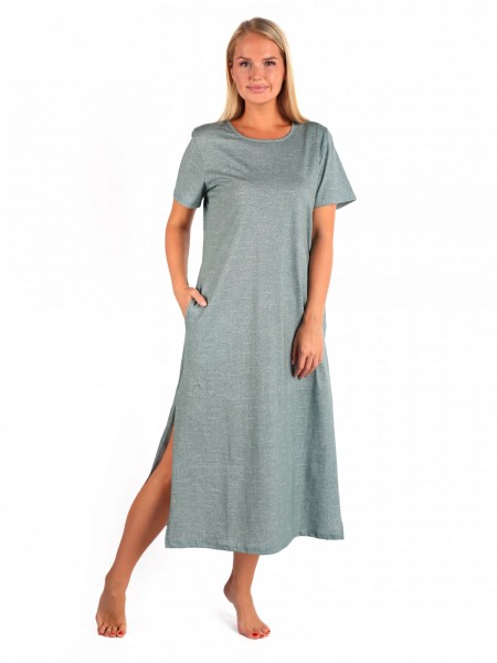 Платье женское кулирка Рига олива