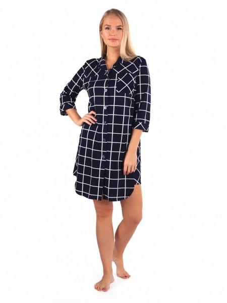 Халат женский кулирка на пуговицах Барбара 2