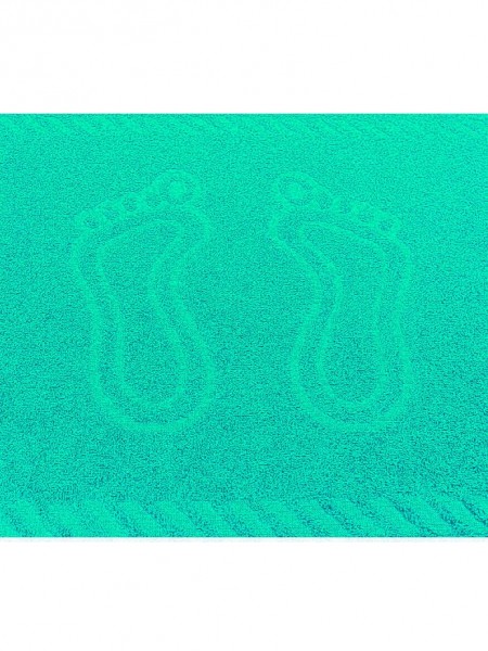 Полотенце махровое Ножки р.35*60 Изумруд