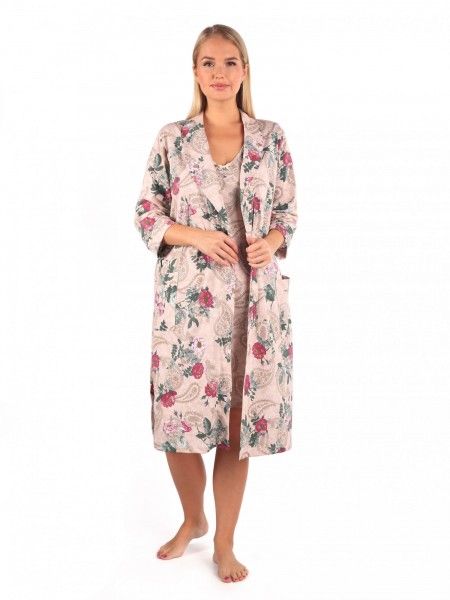 Комплект женский кулирка Сабрина розы